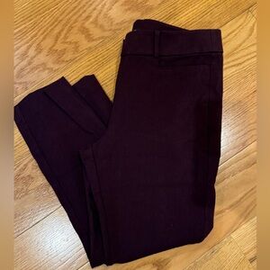 LOFT burgundy trousers Slim Fit